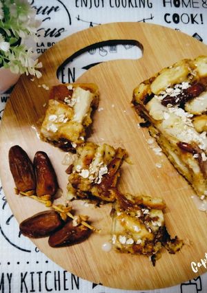 Gambar Puding Roti Kurma Dan Oat