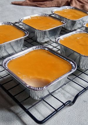 Foto resep Puding Pinggiran Roti Tawar Lapis Karamel