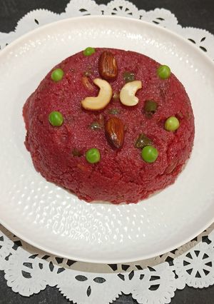 A picture of Healthy Beetroot Peas Little Millet Pulao.