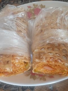 عکسی از دستور ساندویچ ماکارونی