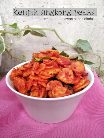 Langkah Mudah untuk Membikin Resep Keripik singkong pedas yang Bikin Ngiler Anti Ribet, Menggugah Selera