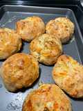 Crab stuffed cheddar bay biscuits