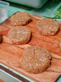 Foto resep Patty burger stock frozenfood