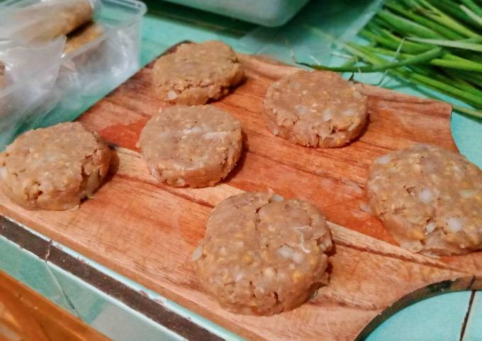 Cara Bikin Patty burger stock frozenfood Yang Enak