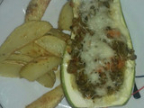 Calabacín relleno