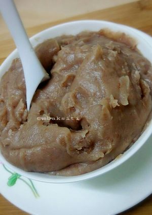 Foto resep Red bean paste/pasta kacang merah