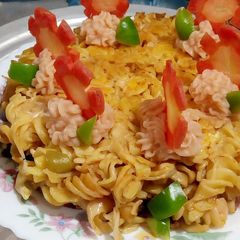 A picture of Pasta Cake 🍝🎂.