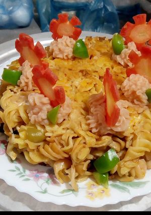 A picture of Pasta Cake 🍝🎂.