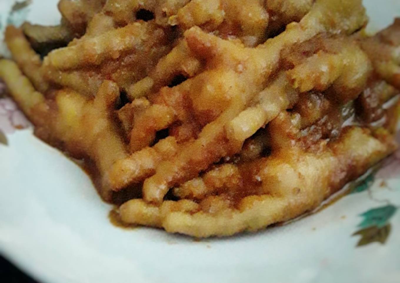 Ceker pedas manis