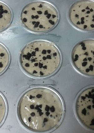 A picture of Banana choco chip ice-cream.
