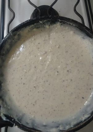 Una foto de Salsa blanca sin manteca ni aceite reducida en calorías