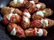Una foto di involtini di verza