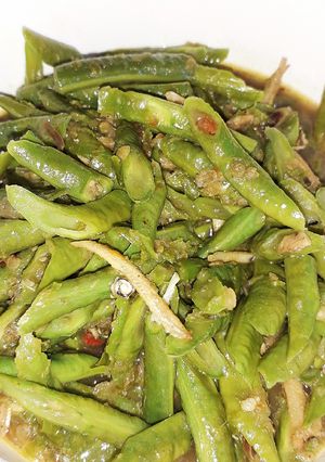 Foto resep Tumis kacang panjang