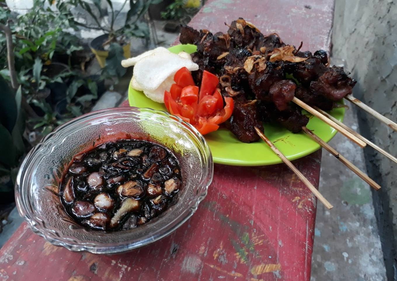 Sate Kambing 🐐Bumbu Kecap😘
