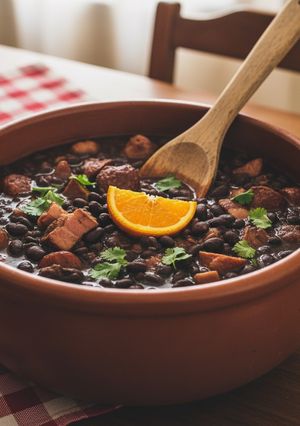 巴西黑豆燉肉 Feijoada 的食譜成品照片