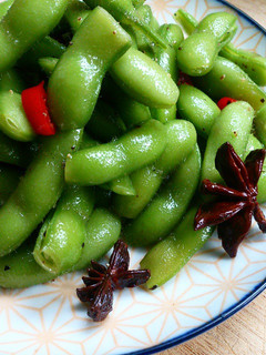 [下酒菜] 涼拌毛豆 的食譜成品照片