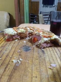 Una foto de Pizza rellena