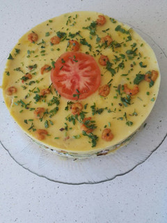 Una foto de Torta de puré de papas