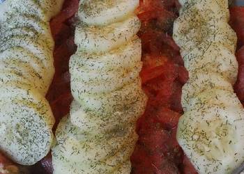 Easy Making Recipe Cucumbers and Tomatoes with Herbs and Spices Delicious Steady