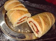 Una foto de pan de polenta