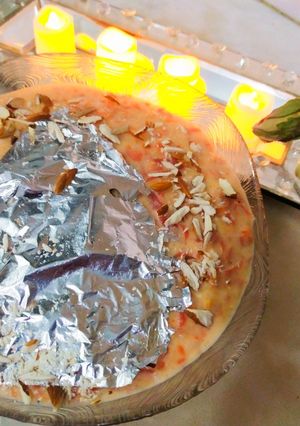 A picture of Gajrella winter special sweet dish/ gajar ki kheer.