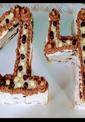 Una foto de Torta con chocolinas