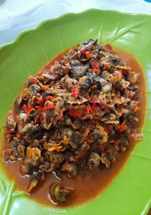 Foto resep Kerang kupas mengreng abang