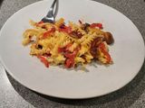 Bratnudeln mit Ei