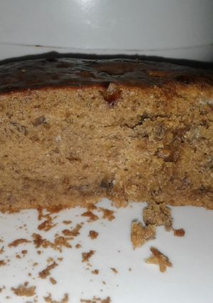 Una foto de Budín de banana vegano y sin tacc