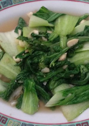 Foto resep Pokcoy tumis bawang putih