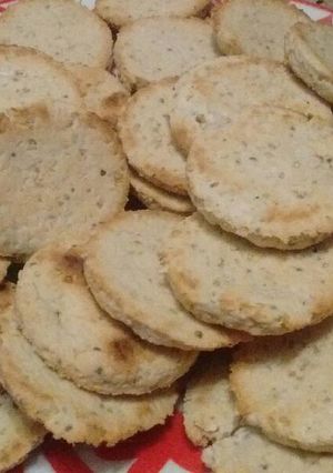 Una foto de Galletitas de avena,quinoa y chía