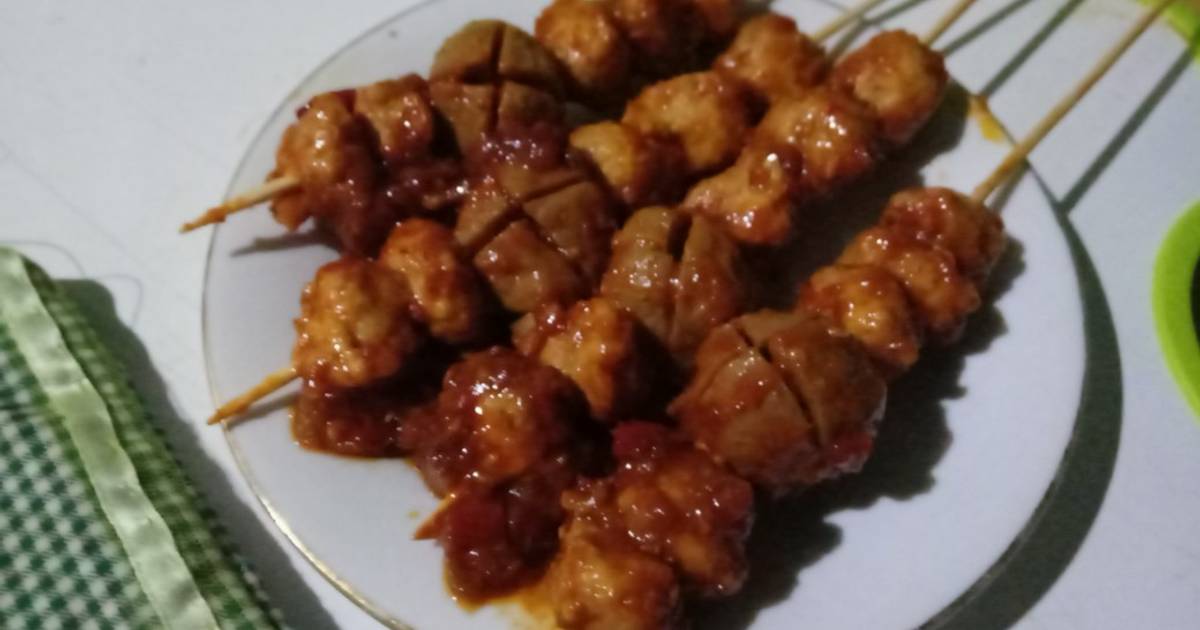 Resep Sate Bakso Bakar Oleh Setya N Cookpad