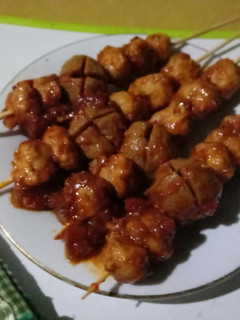 Foto resep Sate bakso bakar