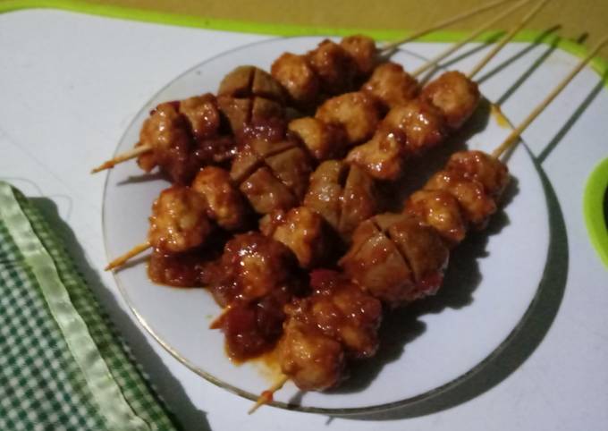 Resep Sate Bakso Bakar Oleh Setya N Cookpad