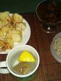 Desayuno vegan casero