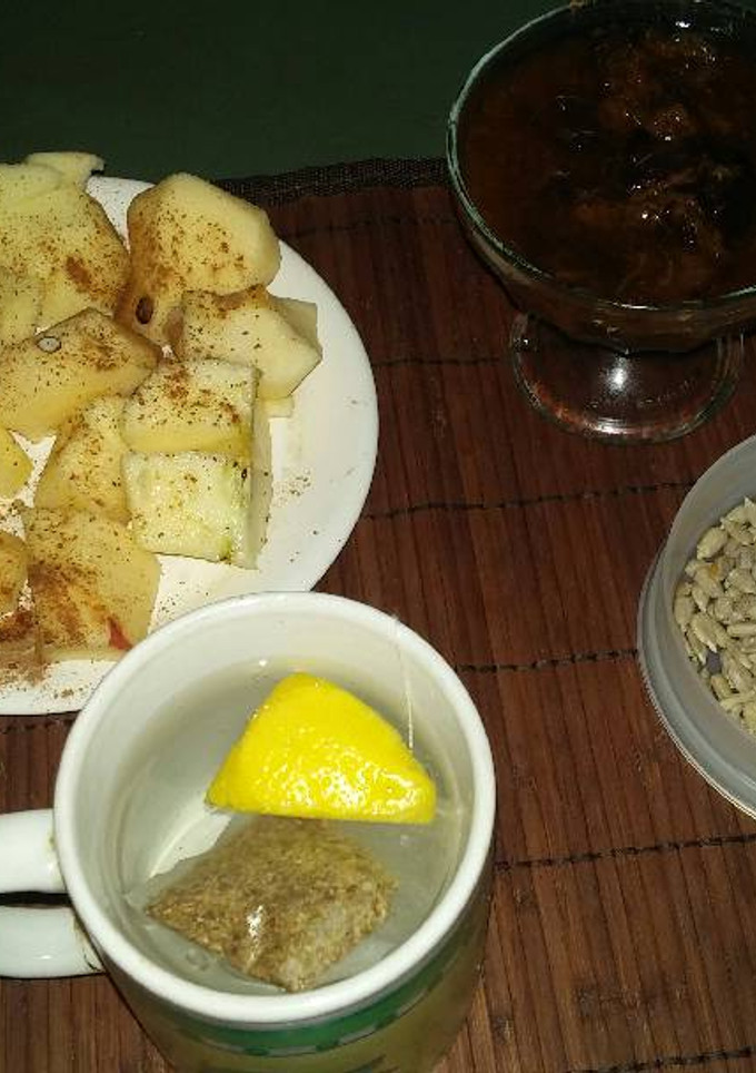 Una foto de Desayuno vegan casero