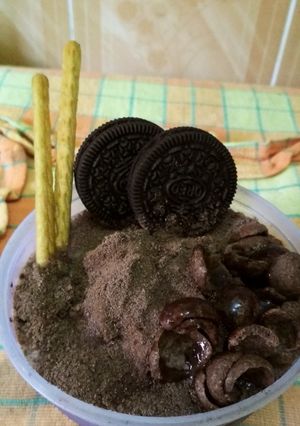 Foto resep Es kepal milo simple