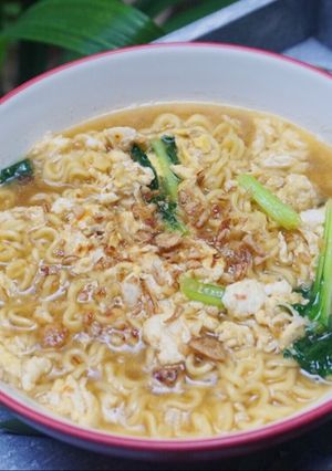 Foto resep Mie dog dog a la burjo jogja