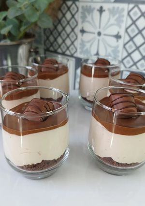 Une photo de Verrine Kinder Buenos à ma façon 🍫