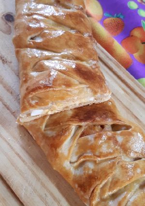 Una foto de Tarta fácil (Masa sin huevo)