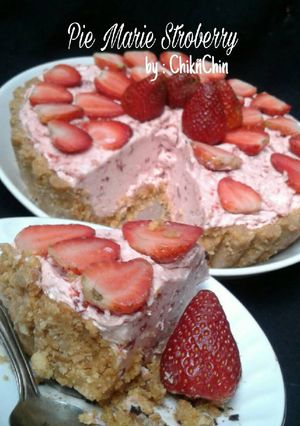 Foto resep Pie Marie Strobery