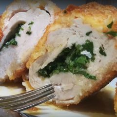 A picture of Chicken Kiev.