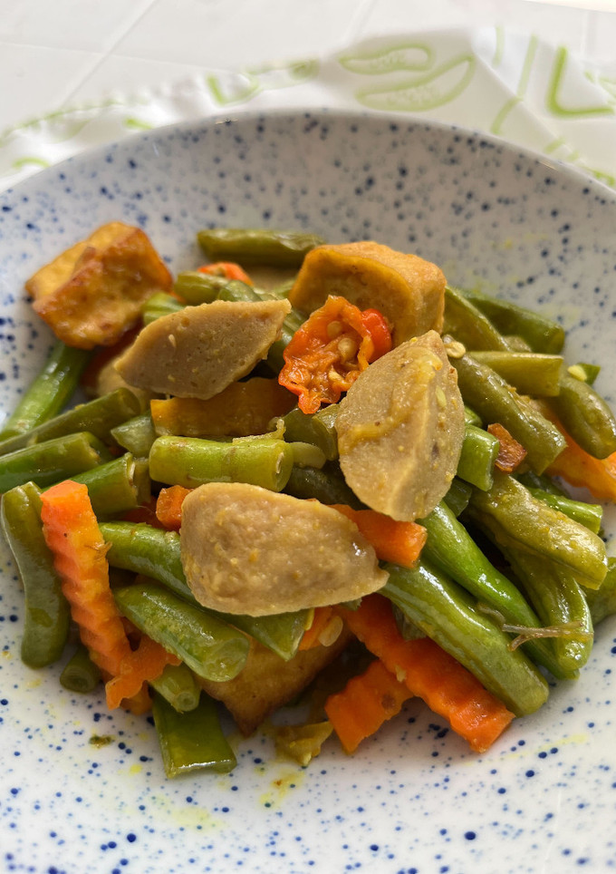 Foto resep Acar Kuning Buncis Tahu Bakso