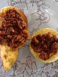Carne con 4 chiles p/ tostadas, tortas o sincronizadas