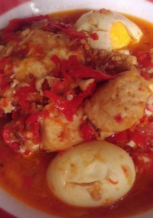 Foto resep Balado Telur Tahu