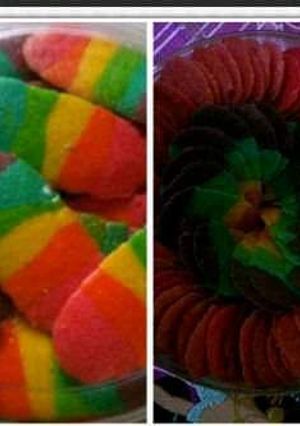 Foto resep Lidah kucing pelangi
