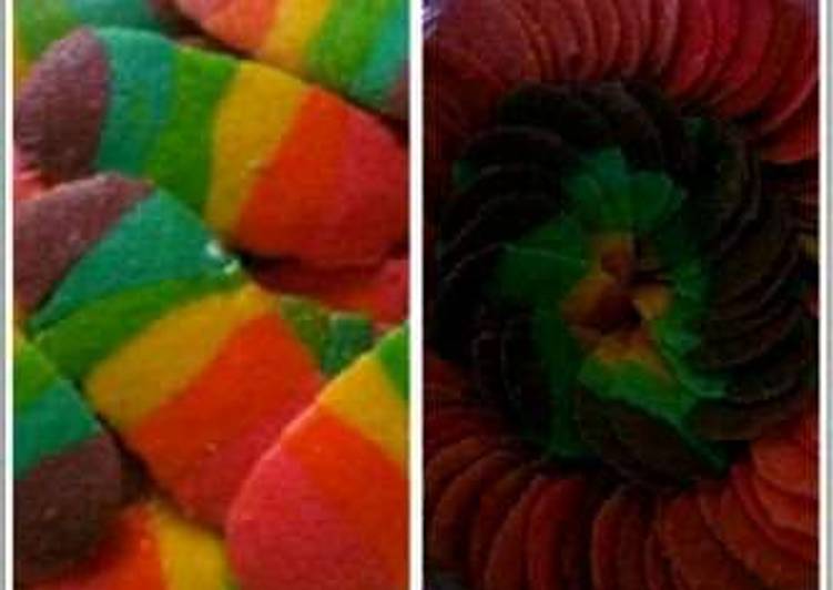 Cara Musim Dingin LezatLidah kucing pelangi 