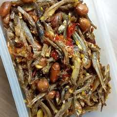 รูปของ Teri kacang pedas sederhana
