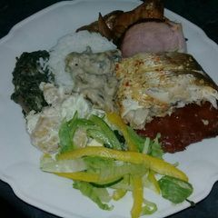A picture of My delicious baked fish.