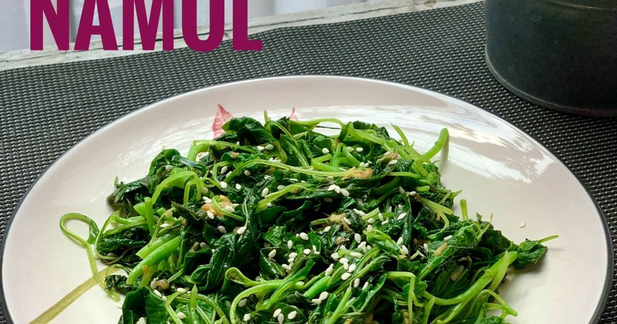 Resep Sigeumchi Namul Tumis Bayam ala Korea oleh Nia Mimakuki Cookpad